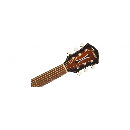 Fender 0971313050 Limited Edition FA-325CE Dao Exotic Electro Acoustic Guitar - 3-Tone Sunburst