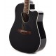 Ibanez Altstar ALT30-BKM Acoustic-Electric Guitar - Black