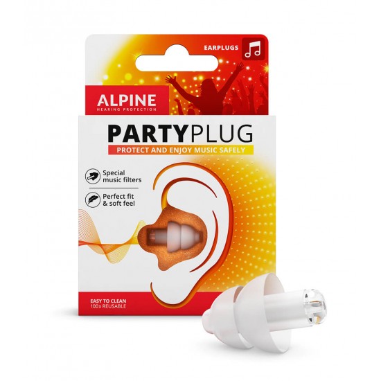 Alpine PartyPlug™ Earplugs Transparent (111.21.655)