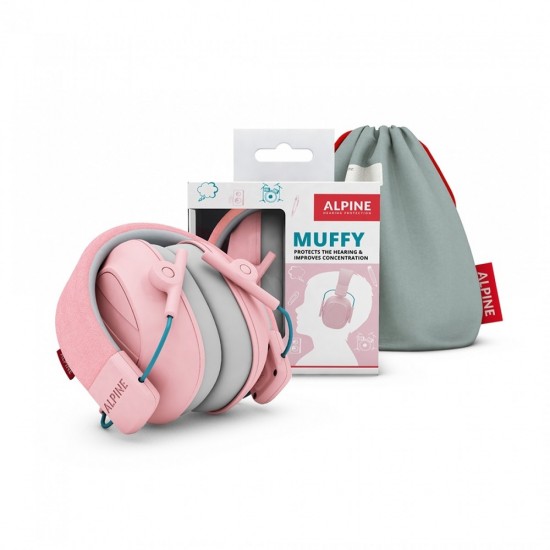Alpine Kids Muffy Protection Headphones Pink Color (111.82.351) Alpine Kids Muffy Protection Headphones Pink Color (111.82.351)