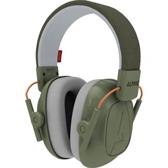 Alpine Kids Muffy Protection Headphones Olive Green Color (111.82.354)