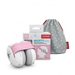 Alpine Baby Muffy Protection Headphones Pink Color (111.82.371)