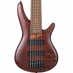Ibanez SR506E-BM Bass Guitar - Brown Mahogany
