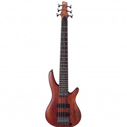Ibanez SR506E-BM Bass Guitar - Brown Mahogany