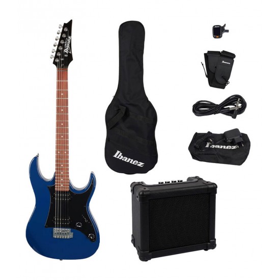 Ibanez IJRX20U-BL Jumpstart Electric Guitar Package - Blue Finish