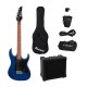 Ibanez IJRX20U-BL Jumpstart Electric Guitar Package - Blue Finish