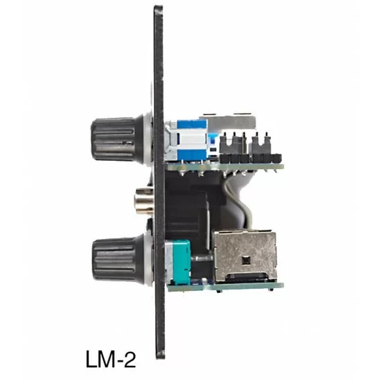 Cloud LM-2B Active Input Plate with 1 Stereo Line Input (Phono and 3.5mm Jack Socket ) - Black Cloud LM-2B Active Input Plate with 1 Stereo Line Input (Phono and 3.5mm Jack Socket ) - Black