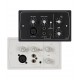 Cloud LM-2B Active Input Plate with 1 Stereo Line Input (Phono and 3.5mm Jack Socket ) - Black