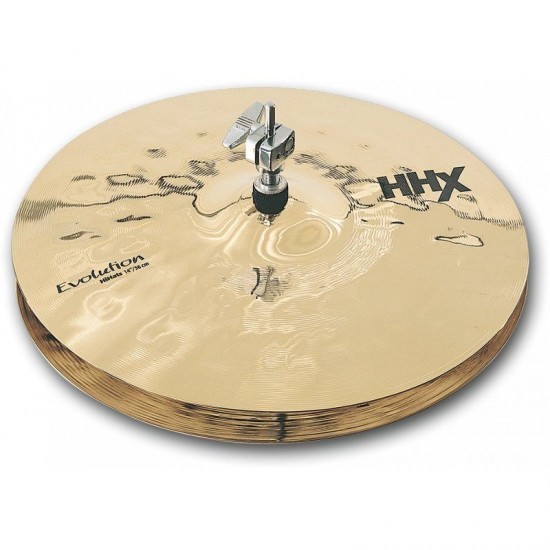 Sabian 14" HHX Evolution Hi-Hats Brilliant Finish - 11402XEB