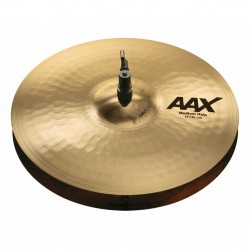 Sabian 14" AAX Medium Hi Hatt Briliant Finish - 21402XCB