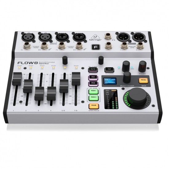 Behringer FLOW 8 8-input Digital Mixer with Bluetooth