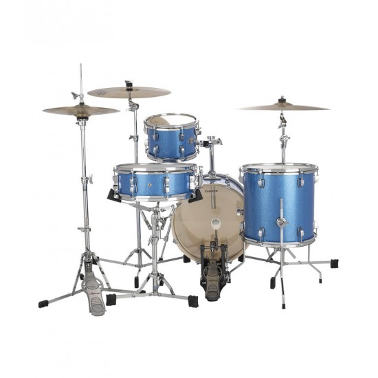 Ludwig LC2792 Breakbeats by Questlove 4-piece Shell Pack - Blue Sparkle Finish (Hardware & Cymbals Not Included) Ludwig LC2792 Breakbeats by Questlove 4-piece Shell Pack - Blue Sparkle Finish (Hardware & Cymbals Not Included)