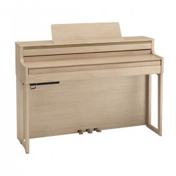 Roland HP704-LA Digital Upright Piano - Light Oak