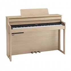 Roland HP704-LA Digital Upright Piano - Light Oak