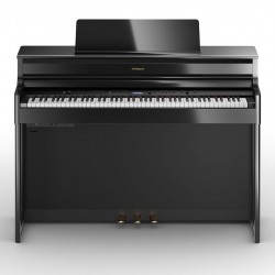 Roland HP704-PE Digital Upright Piano - Polished Ebony Finish