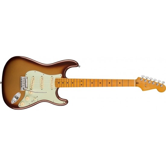  Fender 0118012732 American Ultra Stratocaster Electric Guitar - Mocha Burst with Maple Fingerboard