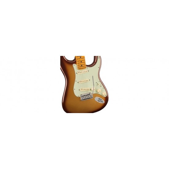  Fender 0118012732 American Ultra Stratocaster Electric Guitar - Mocha Burst with Maple Fingerboard