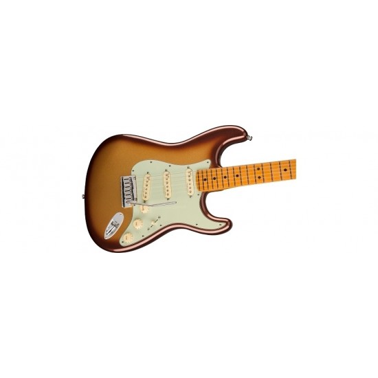  Fender 0118012732 American Ultra Stratocaster Electric Guitar - Mocha Burst with Maple Fingerboard