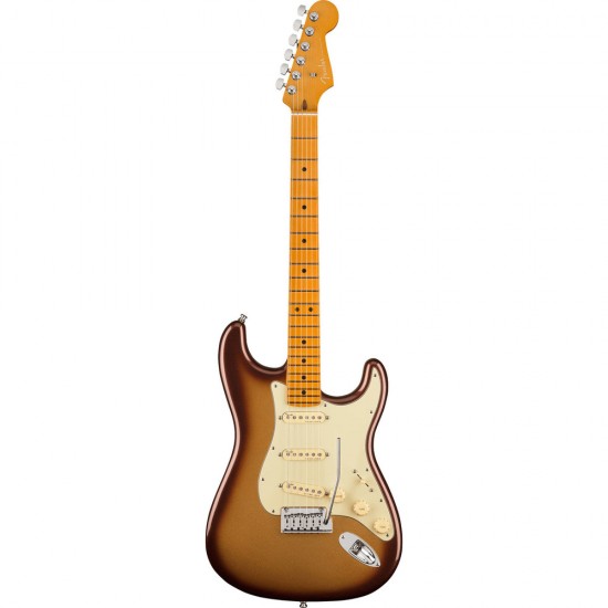  Fender 0118012732 American Ultra Stratocaster Electric Guitar - Mocha Burst with Maple Fingerboard