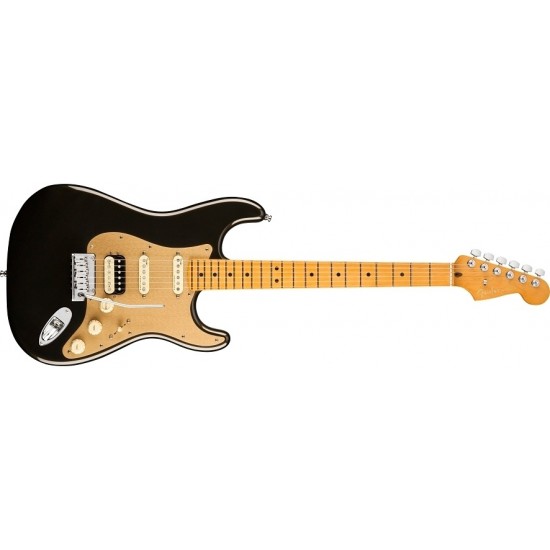 Fender 0118022790 American Ultra Strat HSS MN Electric Guitar - Texas Tea    