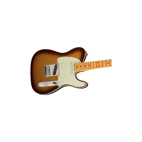 Fender 0118032732 American Ultra Telecaster Maple Electric Guitar - Mocha Burst