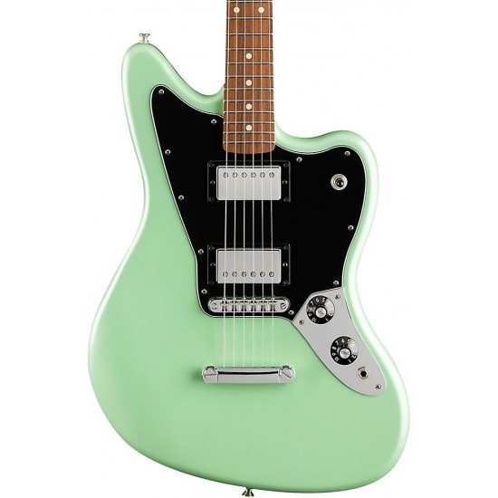 Fender 0140223549 Limited Edition Player Jaguar HH Pau Ferro Fingerboard Electric Guitar - Surf Pearl