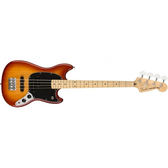 Fender 0144052547 Player Mustang Bass PJ Electric Bass Guitar  Maple Fingerboard  - Sienna Sunburst