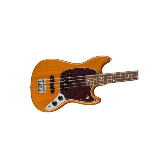 Fender 0144053528 Electric Guitar Player Mustang Bass PJ - Aged Natural