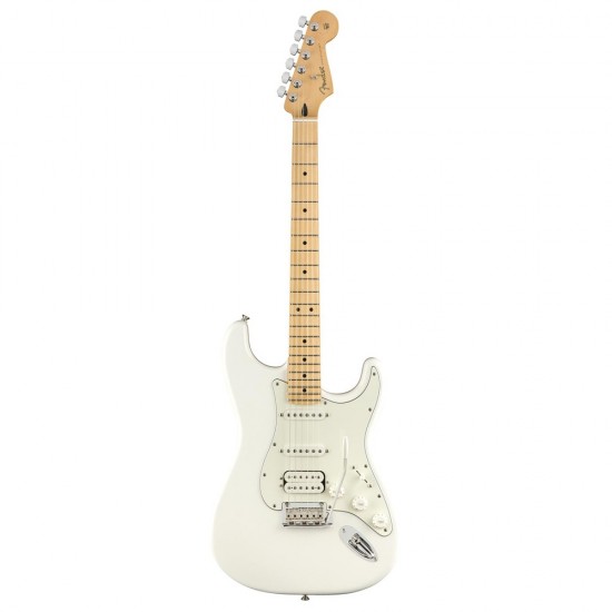 Fender 0144522515 Player Stratocaster HSS - Polar White with Maple Fingerboard
