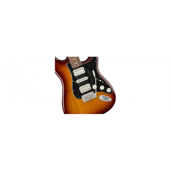 Fender 0144533552 Player Stratocaster HSH Electric Guitar - Pau Ferro Fretboard - Tobacco Sunburst   