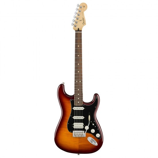 Fender 0144563552 Electric Guitar Player Stratocaster HSS Plus Top - Tobacco Sunburst with Pau Ferro Fingerboard  