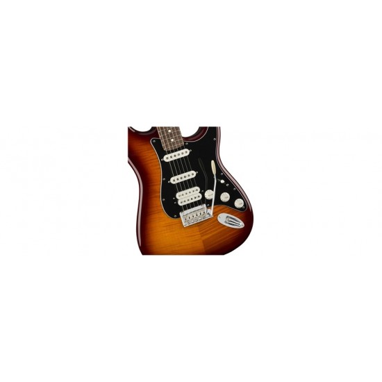 Fender 0144563552 Electric Guitar Player Stratocaster HSS Plus Top - Tobacco Sunburst with Pau Ferro Fingerboard  