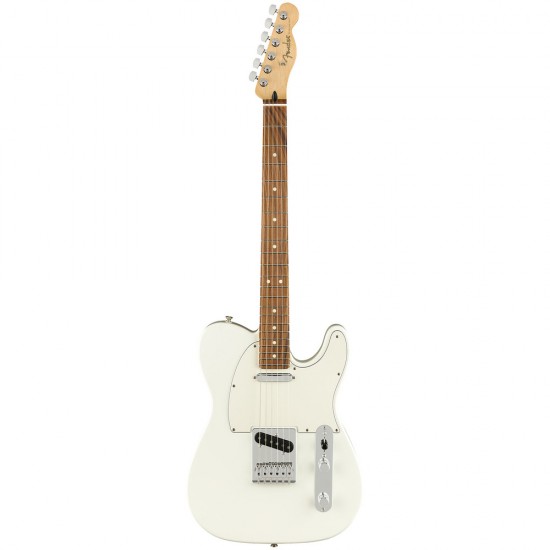 Fender 0145213515 Player Series Telecaster Pau Ferro Electric Guitar - Polar White