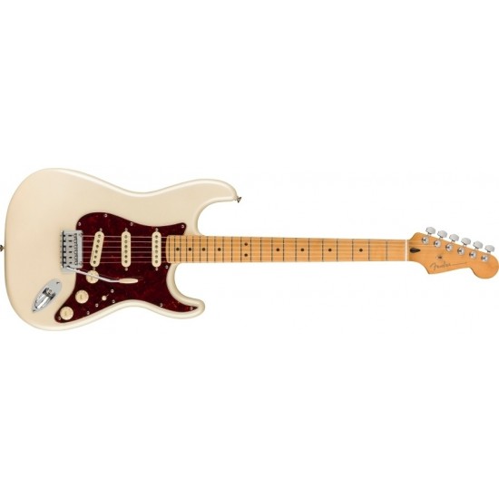 Fender 0147312323 Player Plus Stratocaster Maple Fingerboard Electric Guitar - Olympic Pearl