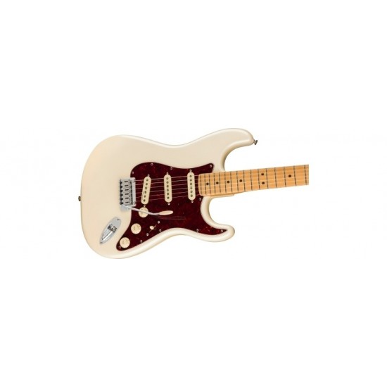 Fender 0147312323 Player Plus Stratocaster Maple Fingerboard Electric Guitar - Olympic Pearl