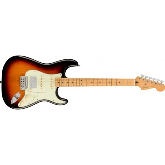 Fender 0147322300 Player Plus Stratocaster HSS Electric Guitar - 3-tone Sunburst with Maple Fingerboard