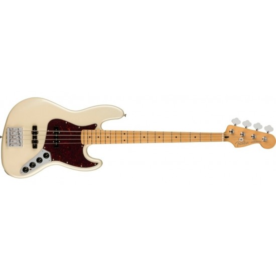 FENDER 0147372323 Electric Guitar Player Plus Active Jazz Bass MN - Olympic Pearl 