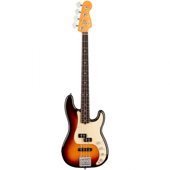 Fender  0199010712 American Ultra Precision Bass Electric Guitar  RW - Ultraburst 