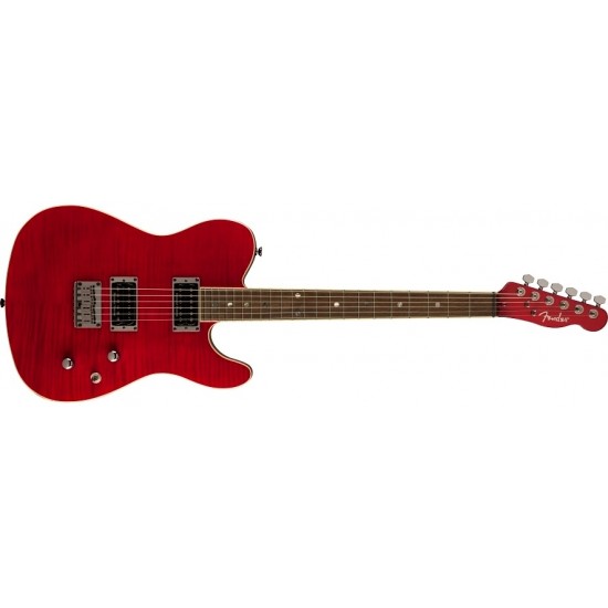 Fender  0262004538 Special Edition Custom Telecaster FMT HH Electric Guitar - Crimson Red Transparent 