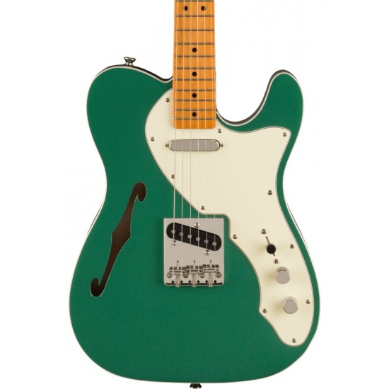 Fender 0374065546 Squier FSR Classic Vive 60's Telecaster Thinline Electric Guitar - Sherwood Green