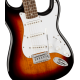 Fender 0378000500 Squier Affinity Stratocaster LRL WPG Electric Guitar in 3-Colour Sunburst