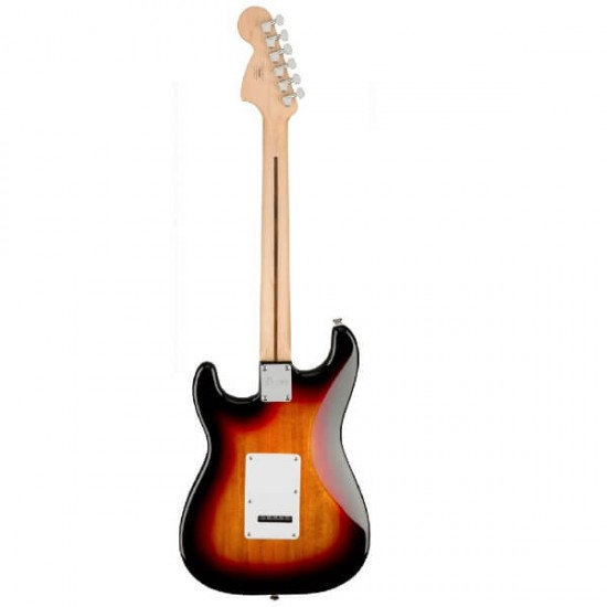 Fender 0378000500 Squier Affinity Stratocaster LRL WPG Electric Guitar in 3-Colour Sunburst