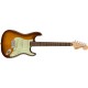 Fender 0378006542  Squier FSR Affinity Series Stratocaster Electric Guitar Laurel Fingerboard, Mint Pickguard - Honey Burst