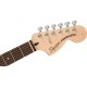 Fender 0378034539 Squier FSR Affinity Stratocaster Electric Guitar QMT Laurel Fingerboard - Black Burst  