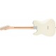 Fender 0378200505 Squier Affinity Series Telecaster Electric Guitar - Olympic White with Laurel Fingerboard