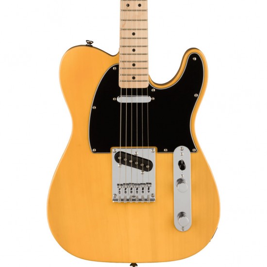 Fender 0378203550 Squier Affinity Series Telecaster Electric Guitar - Butterscotch Blonde 
