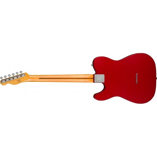 Fender 0379501554  Squier 40th Anniversary Telecaster Electric Guitar, Vintage Edition - Satin Dakota Red with Maple Fingerboard