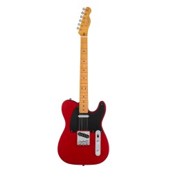 Fender 0379501554  Squier 40th Anniversary Telecaster Electric Guitar, Vintage Edition - Satin Dakota Red with Maple Fingerboard