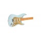 Fender 0379510572  Squier 40th Anniversary Stratocaster Electric Guitar, Vintage Edition - Satin Sonic Blue   