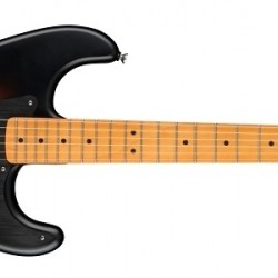 Fender 0379511503 Squier 40th Anniversary Stratocaster Electric Guitar, Vintage Edition - Satin Wide 2-color Sunburst 